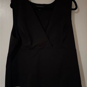 Banana Republic Black V-Neck Blouse